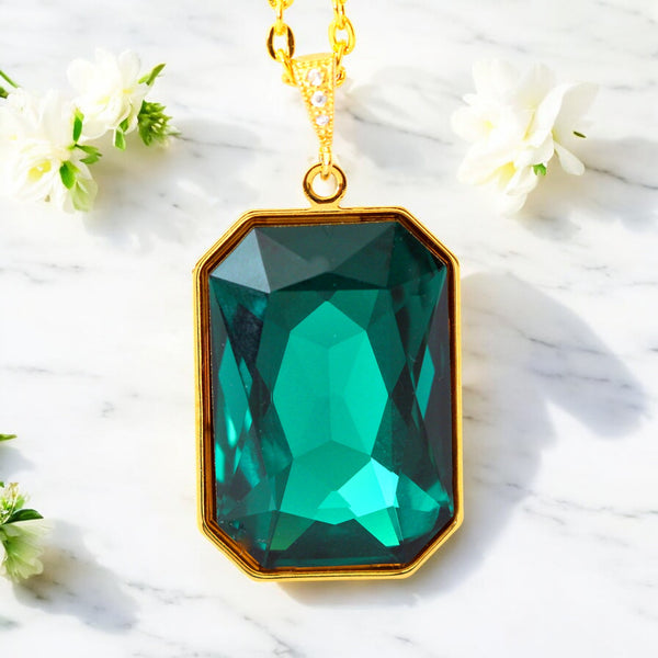 Earrings and Necklace Set Earrings Dangle Earrings Emerald Earrings Bridesmaid Gift Emerald Bracelet Wedding Jewelry EM41JS