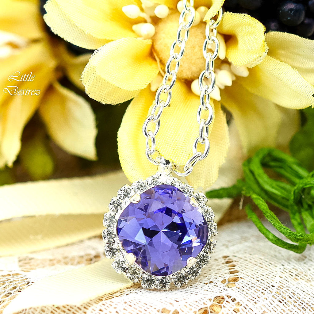 Purple Stud Earrings Tanzanite Earrings Earrings Wedding Earrings