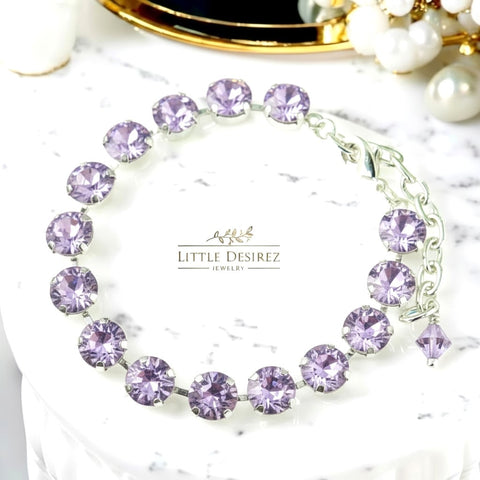 Crystal Bracelet Rhinestone Bracelet Tennis Bracelet SM35BR