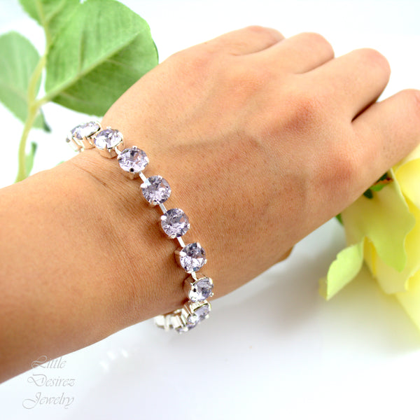 Crystal Bracelet Rhinestone Bracelet Tennis Bracelet SM35BR