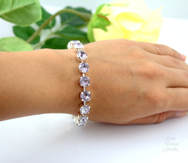 Crystal Bracelet Rhinestone Bracelet Tennis Bracelet SM35BR