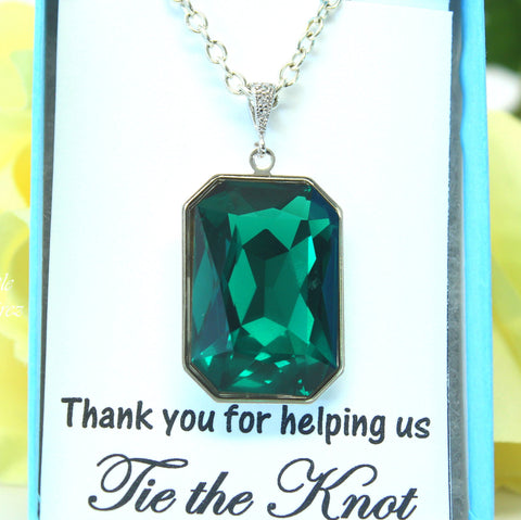 Emerald sales layered necklace